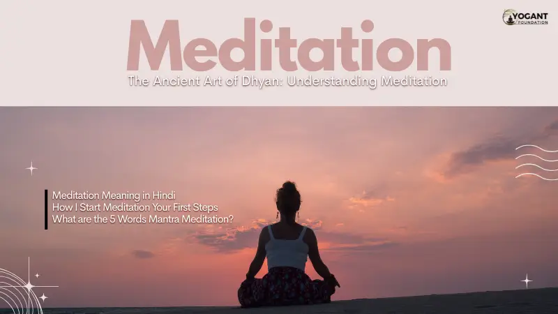 Meditation Meaning in Hindi