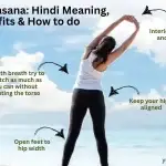 Triyak tadasana | Hindi Meaning | Benefits | How to do