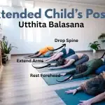 Utthita balasana | Meaning | Benefits | Time duration