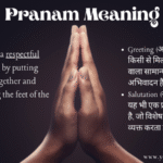 Pranam Meaning