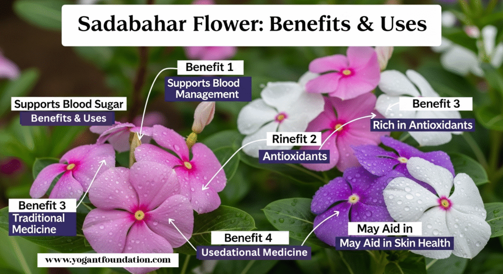 sadabahar plant सदाबहार फूल