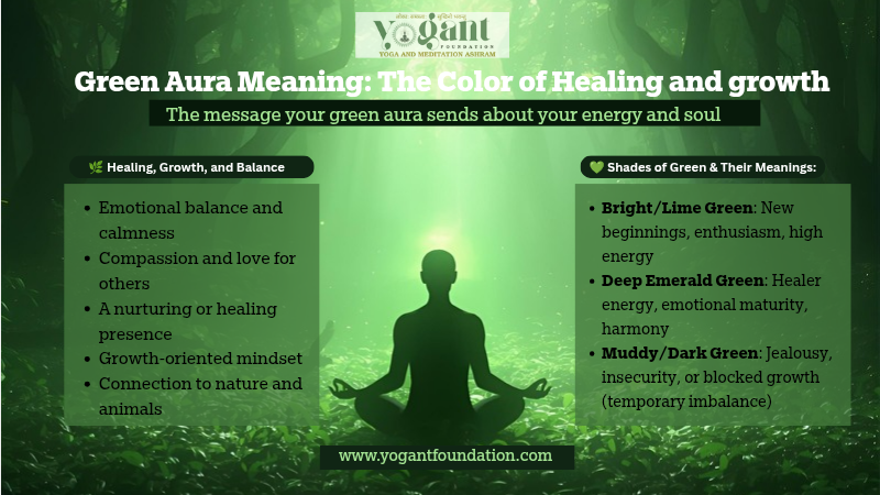 green aura meaning