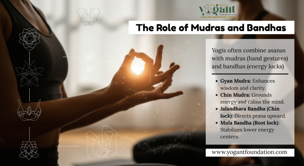deeper meditative asanas 