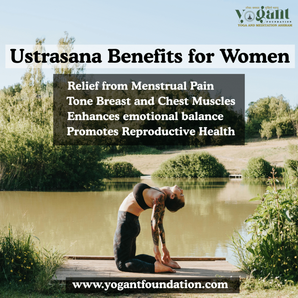 ustrasana benefits for women