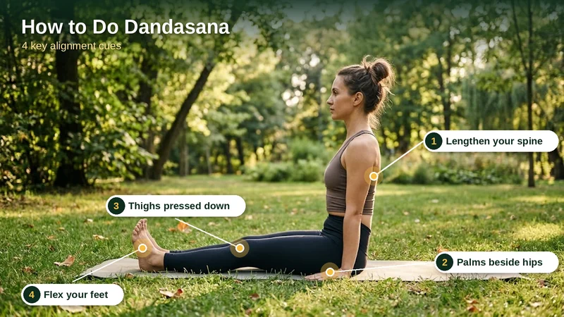 dandasana-steps